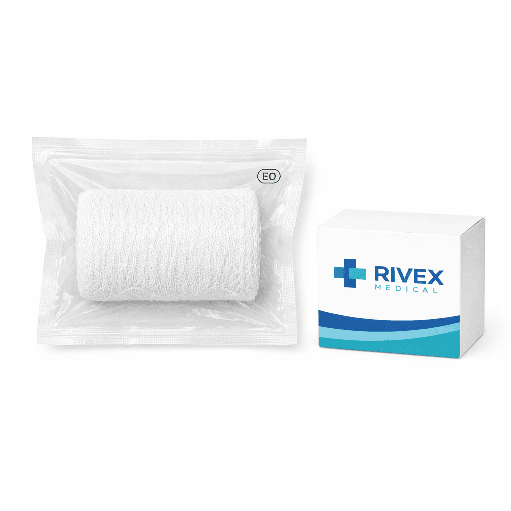 Krinkle Gauze Roll 4.5" — 6-Ply Sterile